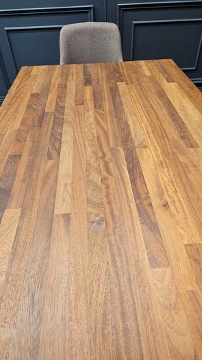 Wooden dining table