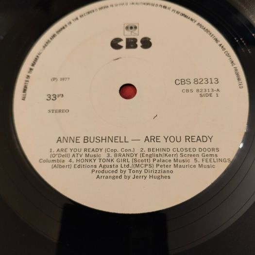 Anne Bushnell - Are you ready