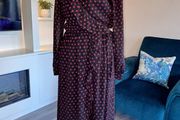 Ladies Black &amp; Red Wrap Dress from Michael Kors. Size Xs UK 6 / EU 34