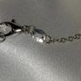 Pristine Hallmarked Silver 18" Chain with Amethyst Image 10