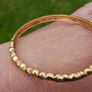 Vintage  Gold Plated Bracelet Image 9