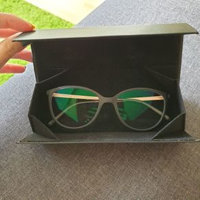 Rodenstock womens glasses frames.Matte grey finish.