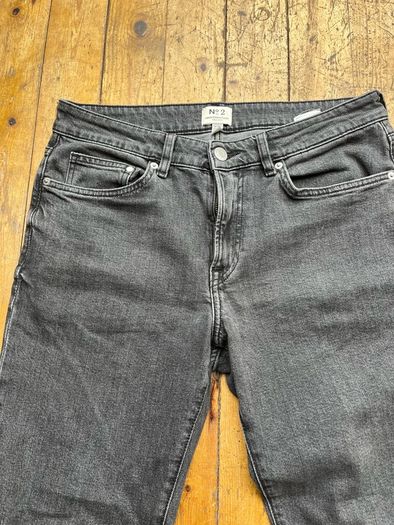 H&M men's dark grey jeans