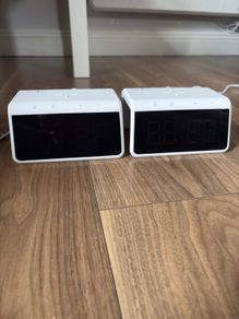 Digital clocks (with phone charger and lights)