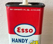 Vintage Esso Handy Oil Can - Full - Never Opened