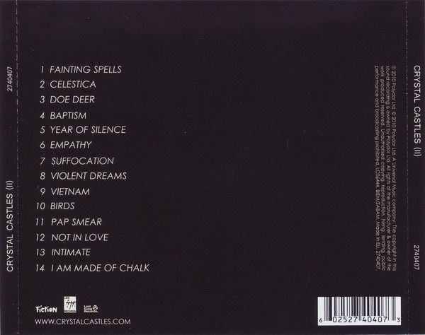 Crystal Castles - Crystal Castles    CD