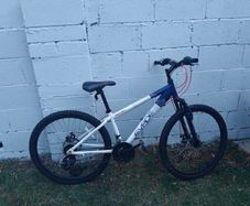 Apollo Evade mountain bike red/blue/white