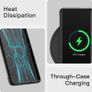 Slim Fit Case for Google Pixel 7, Thin Phone Cover Matte Finish with Shock-Absorption and Carbon Fiber Design (Black) Image 3