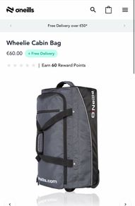 O'Neills wheelie bag (New)