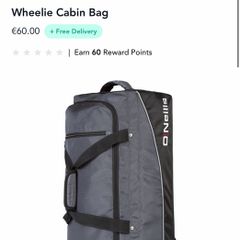 O'Neills wheelie bag (New)