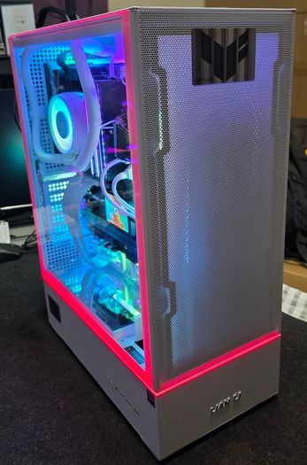 LianLi TUF i7 Ultra RTX 5070 White Gaming PC