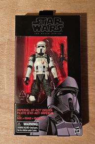 Star Wars Imperial AT-ACT Driver 6" Scale Black Series New & Unopened