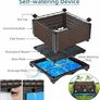 Raised Garden Bed Self Watering Deepened 50cm, 200L Large Planters Box for Outdoor Plants, Elevated Patio PP Flower Vegetables Planting Container, Garden Bed Planter Box Kit Drainage Holes Image 4