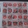 A collection of used Victoria stamps, hinged at loose pages Image 2