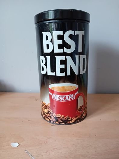 nescafe tin can