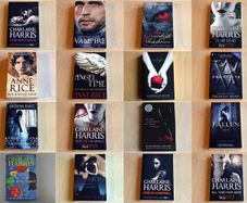 Supernatural romance fiction by Charlaine Harris, Anne Rice etc.
