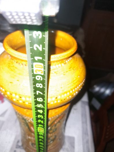 Beautiful Rare Old Vintage Italian Salt Glaze Bitossi Pottery Vase Postage Available or Collection