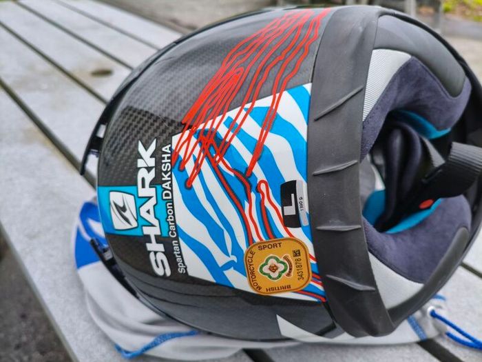 Shark Spartan Carbon Fibre Helmet