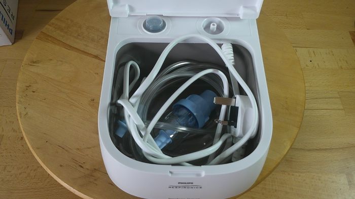 Philips Respironics InnoSpire Deluxe Nebulizer Compressor System REF 1112279 Boxed