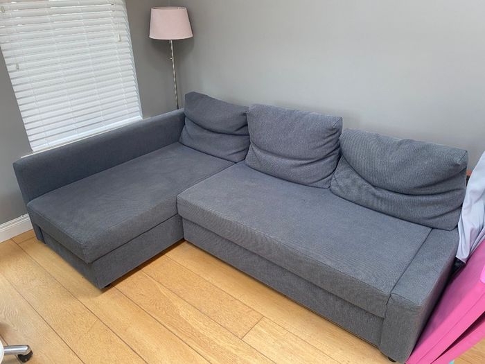 Corner Sofa Bed with Storage