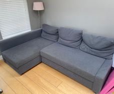 Corner Sofa Bed with Storage
