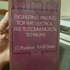 Engineering Principles for Part 1 Electrical and Telecommunications Technicians -