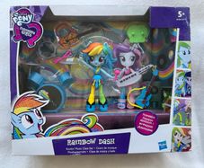 My Little Pony Equestria Girls Minis Rainbow Dash Rockin' Music Class Set Hasbro new Please look at the pictures