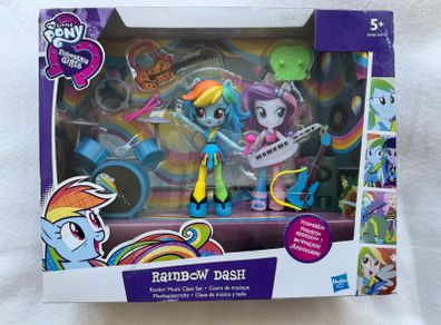 My Little Pony Equestria Girls Minis Rainbow Dash Rockin' Music Class Set Hasbro new Please look at the pictures