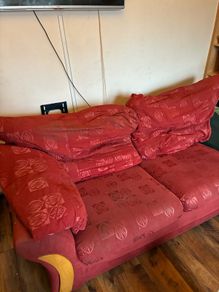 red couch FREE