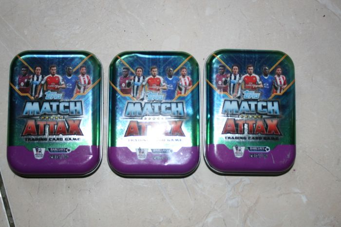 Topps Match Attax 2015/16- Tin - 60 cards