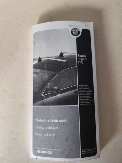 Skoda Superb Genuine Roof Rack
