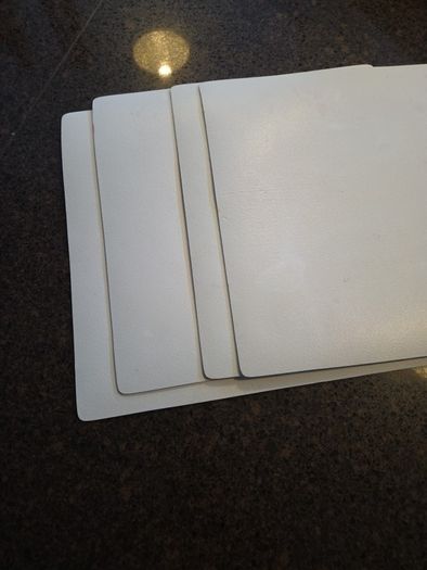4 x square Christmas place mats