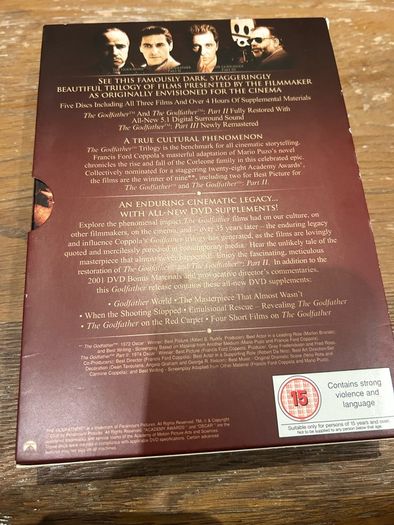 The Godfather - The Coppola Restoration [5 Disc Collection}