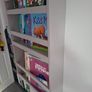 Kids grey book shelf case Image 4