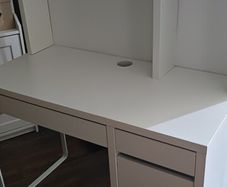 Malm desk With extension