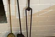 Antique Fireside COMPANION TOOLS, Shovels Tongs Victorian