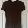 Zara black ribbed tshirt new size S Image 2
