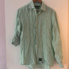 100% linen shirt
