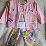 Tuc Tuc baby girl outfit 6-9 months BNWT Image 2