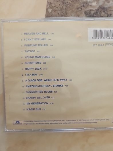 The Who 4 CD Lot
