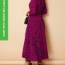 Pink maxi button dress with belt. Size 10 (girl in mind) Image 2