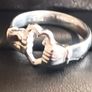 Alex & Ani Solid Silver Friendship Ring Image 4