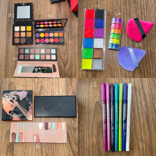 Eyeshadow Palettes & Makeup Bundle