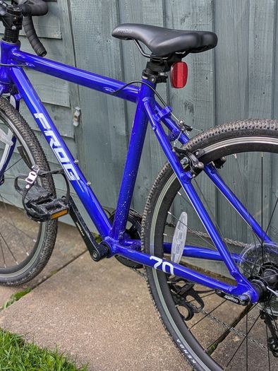 Kids Road Bike - Frog 70 Electric Blue
