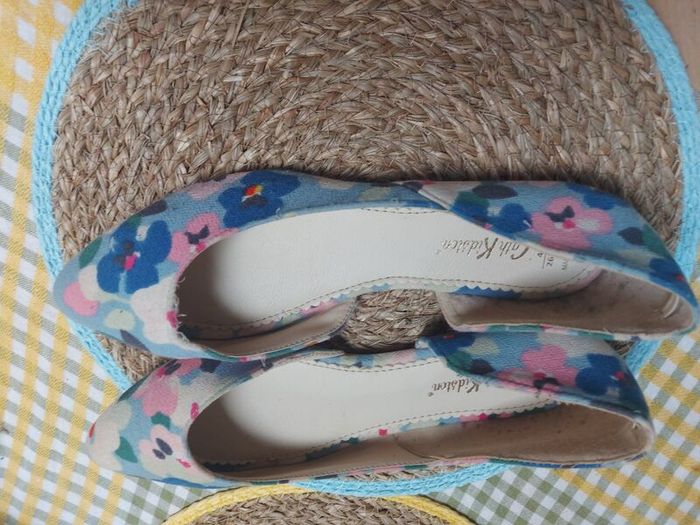 Cath Kidston flat flower pattern shoes