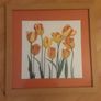 Prints/Two Bright Floral Pictures .. Frames Size" 18" x 18" .. NOW ONLY 22euro for Both or 16.00Each Image 2