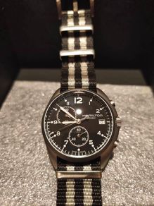 Hamilton Khaki Aviation Pilot Pioneer Chrono Quartz
