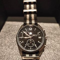 Hamilton Khaki Aviation Pilot Pioneer Chrono Quartz