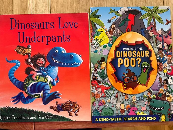 Dinosaur Books  - 4 in set