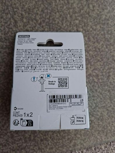 Braking pads for Shimano brakes
